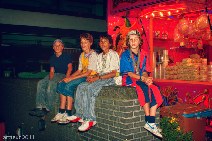 on a bench VIII
